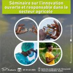 Tenue du séminaire sur l’innovation ouverte et responsable dans le secteur agricole