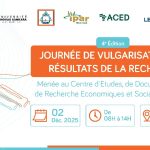 4e journée vulgarisation des résultats de recherche